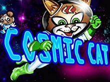 Азартная игра Cosmic Cat в лицензионном зеркале казино